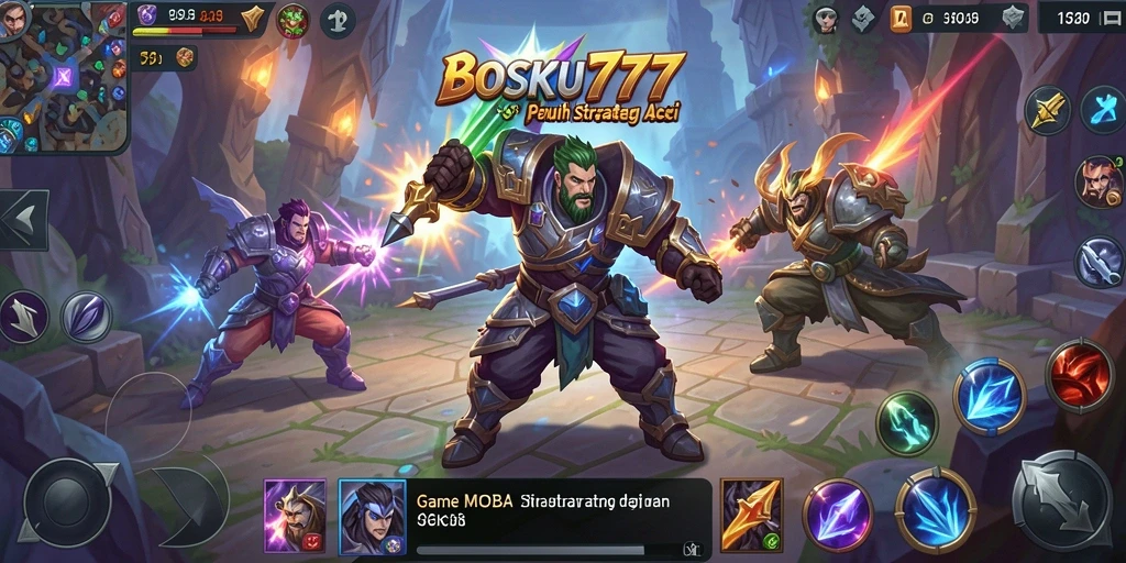 Gameplay seru dan strategi menarik dalam BOSKU777.