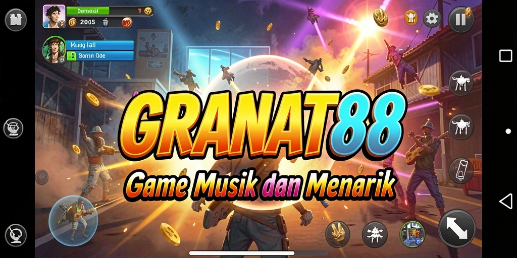 Tampilan gameplay penuh energi dari GRANAT88 yang menggugah semangat.