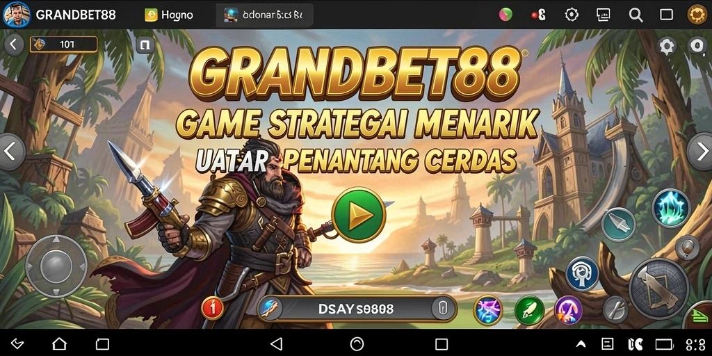 Tampilan gameplay seru dari GRANDBET88 dengan strategi yang mendalam.