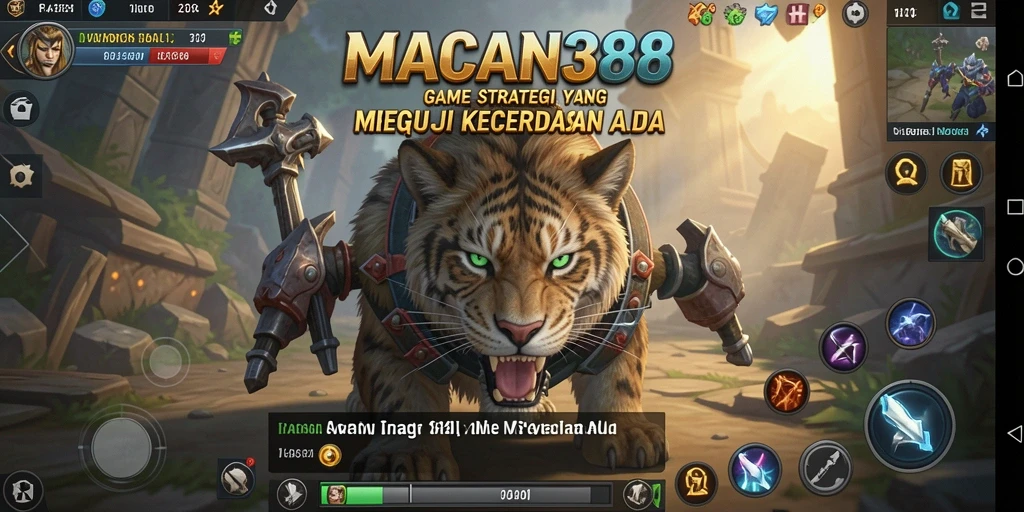 Tangkapan layar gameplay <strong>MACAN388</strong> yang menampilkan strategi tempur yang menarik.