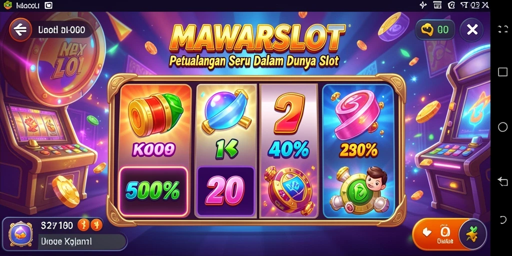 Tampilan gameplay seru dari MAWARSLOT saat menjelajahi dunia petualangan.