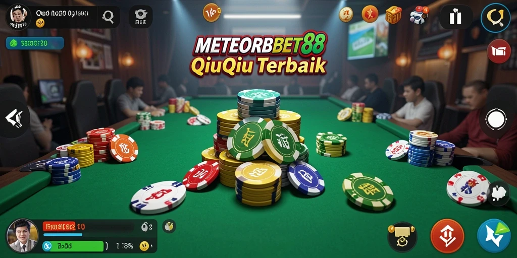 Gameplay QiuQiu yang mendebarkan di METEORBET88.