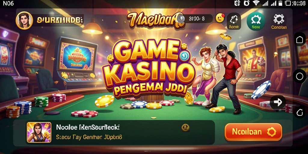 Tampilan gameplay N06 yang menakjubkan dan mendebarkan.