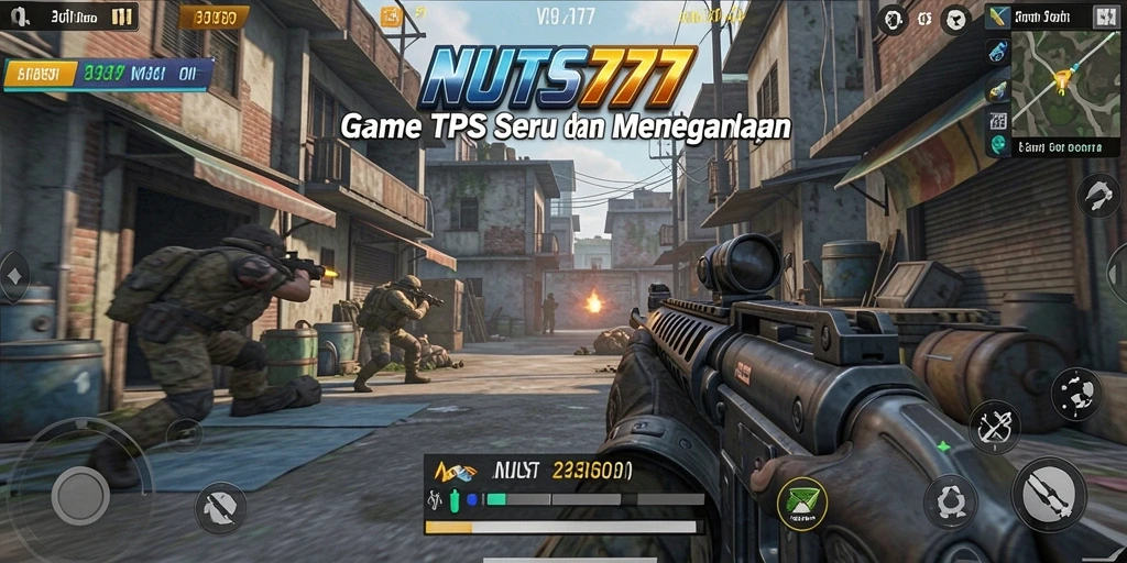 Tampilan gameplay yang menegangkan di NUTS777.