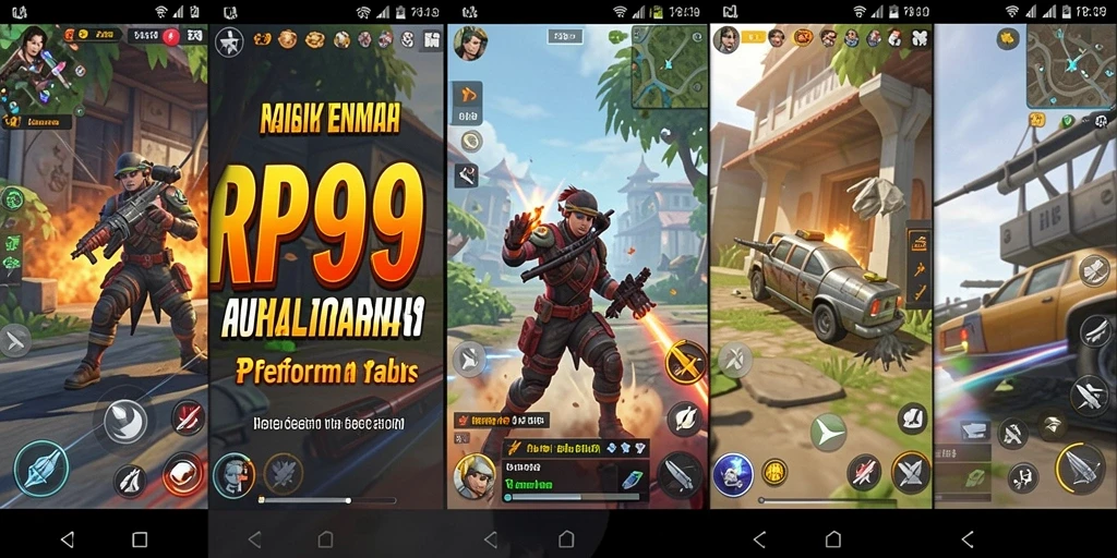 Tangkapan layar utama RP99 memperlihatkan antarmuka aplikasi Utility yang bersih dan modern.
