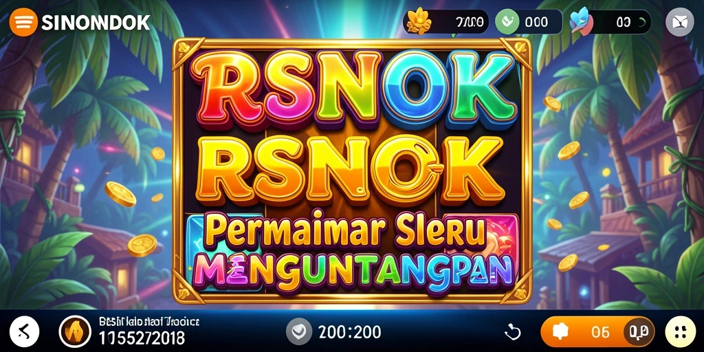 Tampilan gameplay seru dengan mesin Slot beragam.