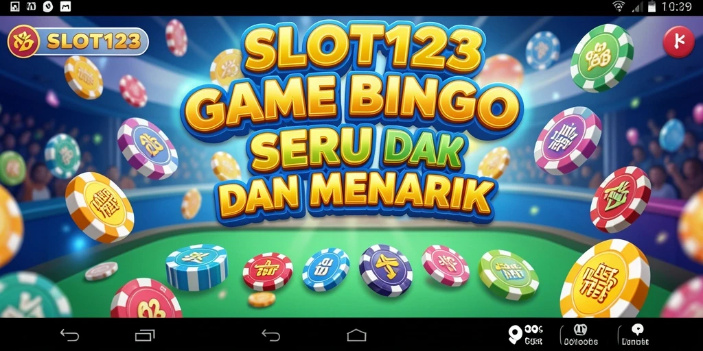 Screenshot SLOT123 menunjukkan gameplay Bingo yang seru dan interaktif.