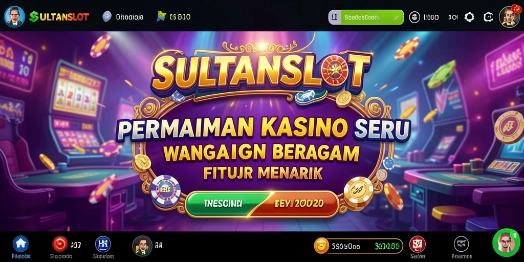 Menampilkan slot game seru dengan fitur bonus menarik.