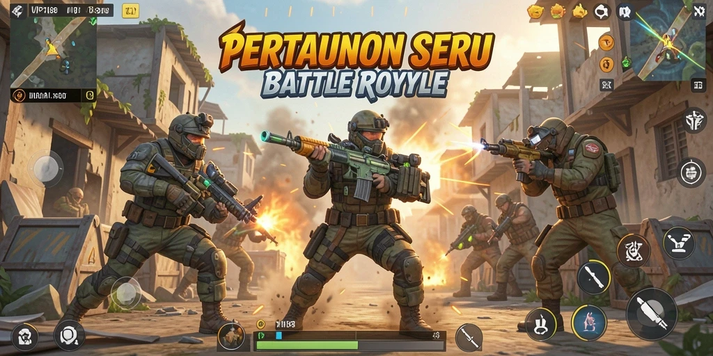 Tampilkan gameplay seru dalam pertarungan Battle Royale di VIP188.
